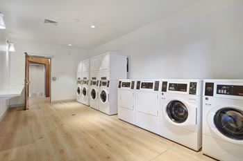 Onsite laundry facility
